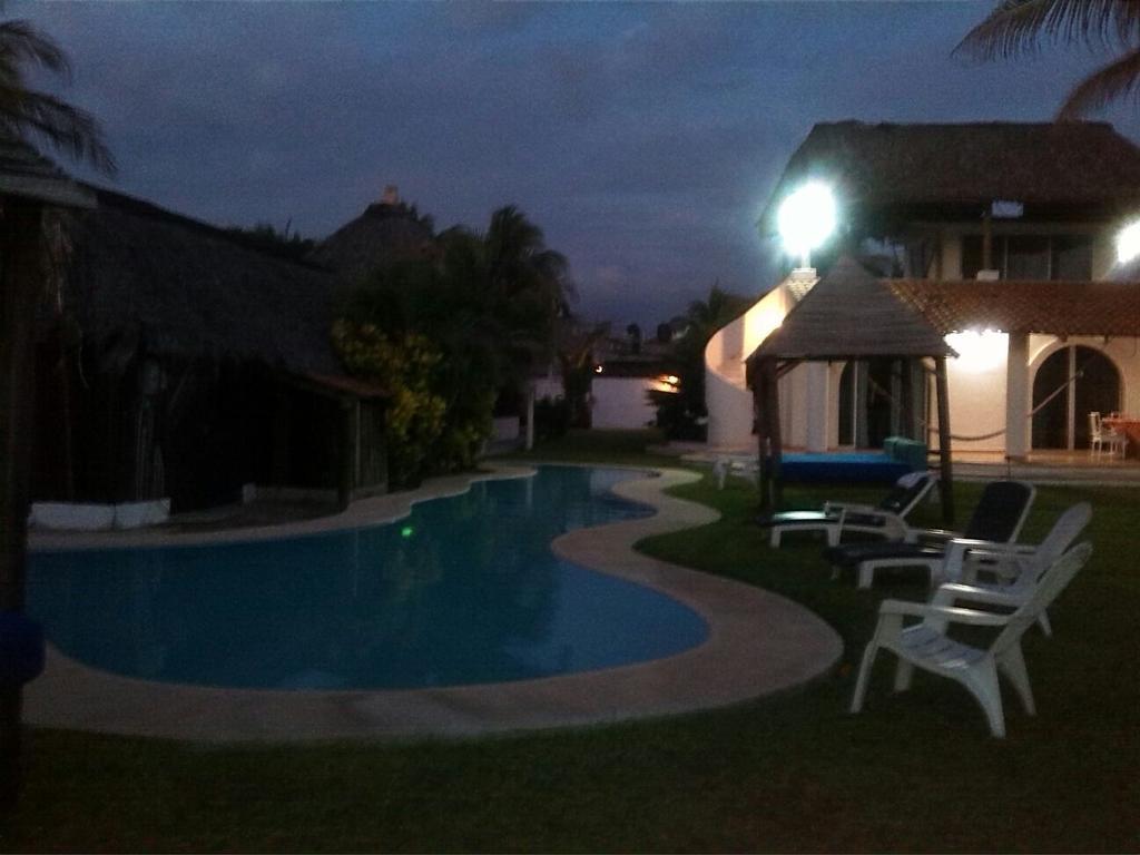 Hotel Cabanas Pie De La Cuesta Coyuca Exteriér fotografie